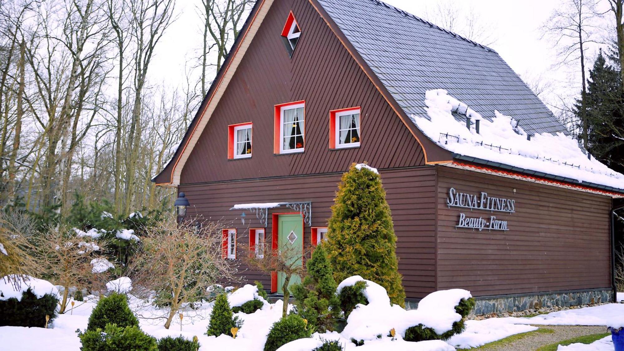 Das Jagdhaus Waldidyll Erzgebirge Hartenstein  Exterior photo